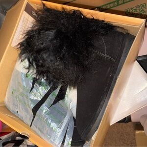 BearPaw Black Women's Boots